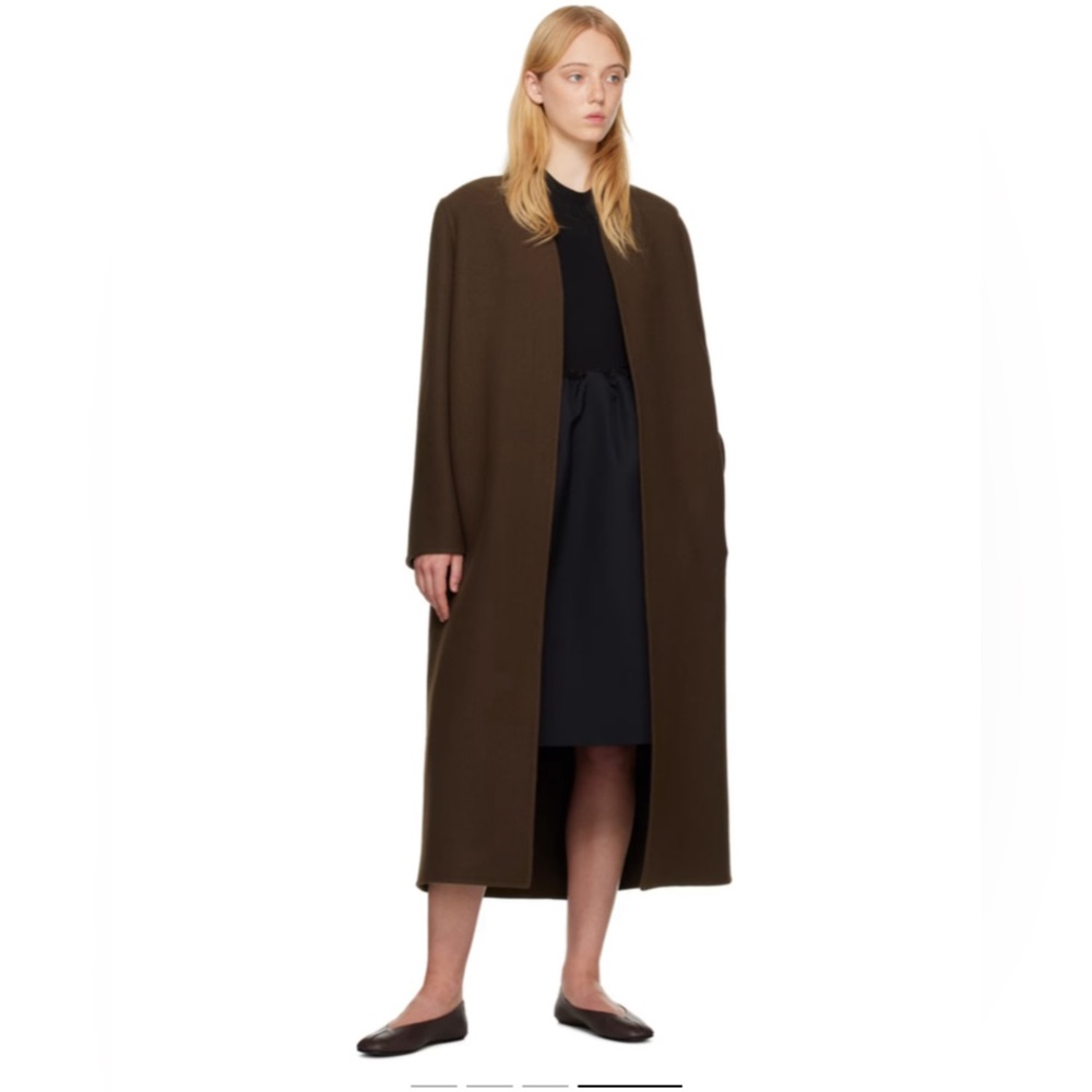 Long coat color brown size M